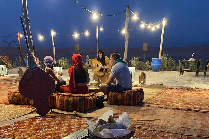 Agafay Desert Sunset Camel Ride & Dinner Under The Stars